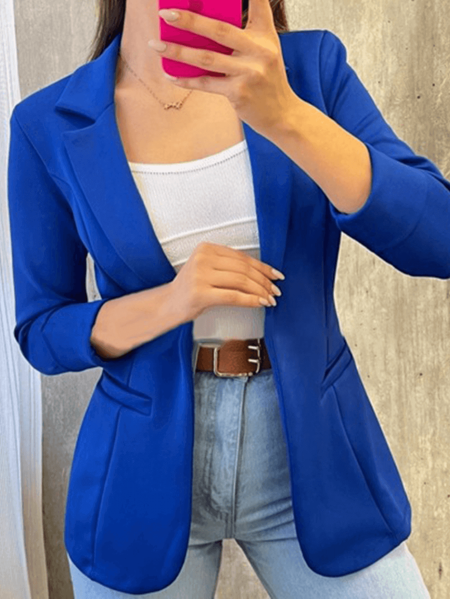 Blazer Women’s Tailored Fit with Open Front - Image 7