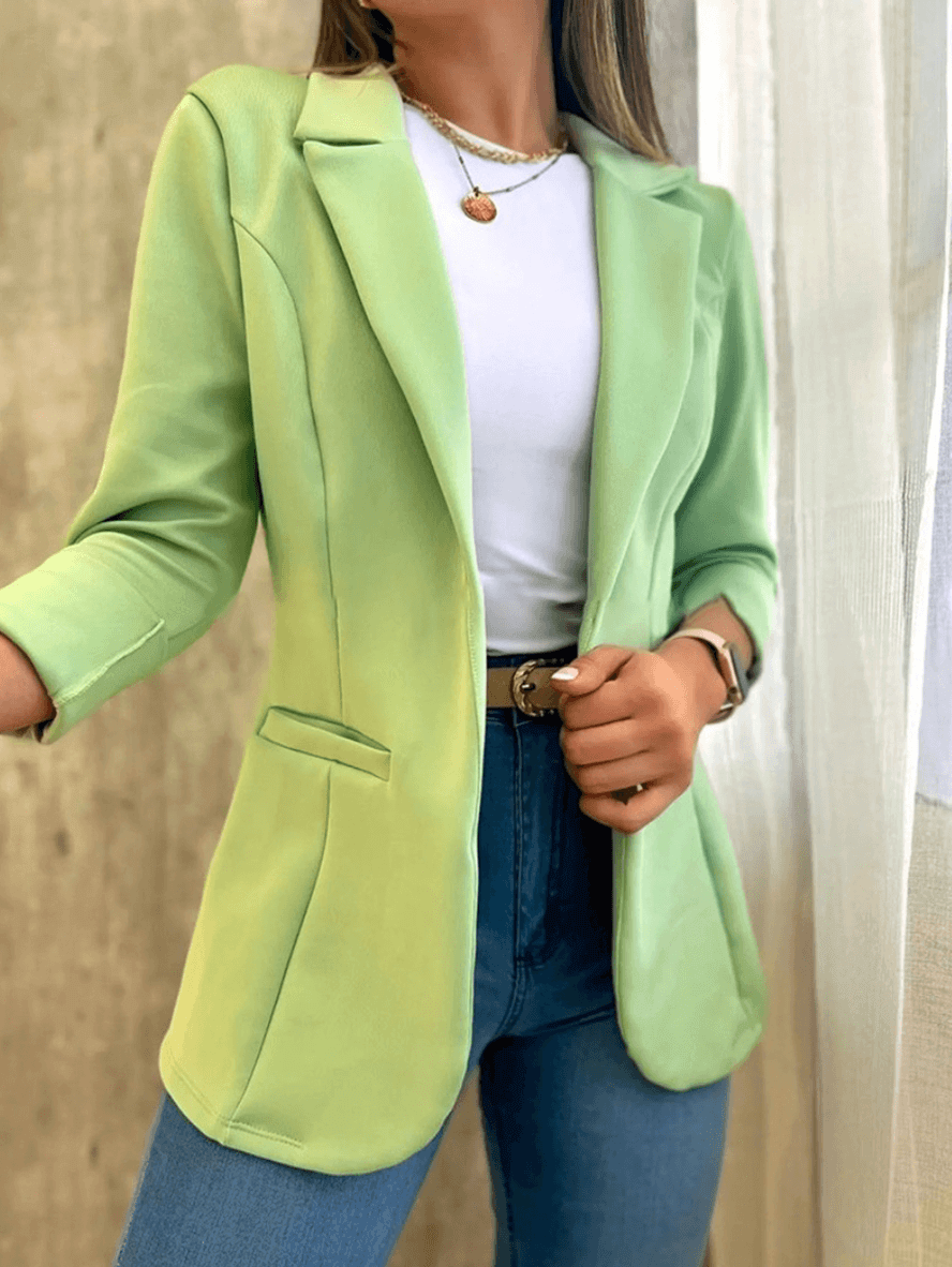 Blazer Women’s Tailored Fit with Open Front - Image 2