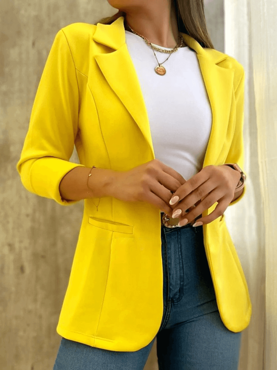 Blazer Women’s Tailored Fit with Open Front - Image 4